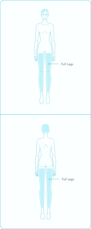 Full Legs body chart
